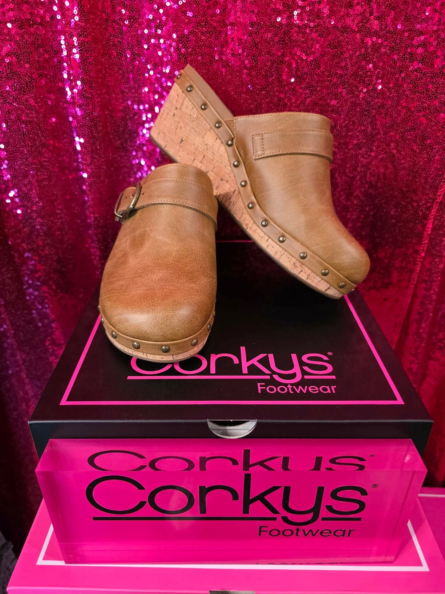 Corkys - Who Knew Wedges (Tan)
