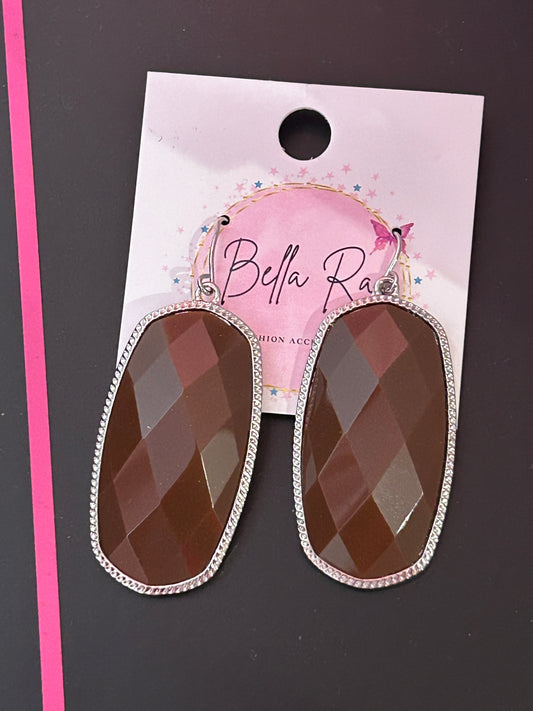 Oval Staple Earrings (collection)