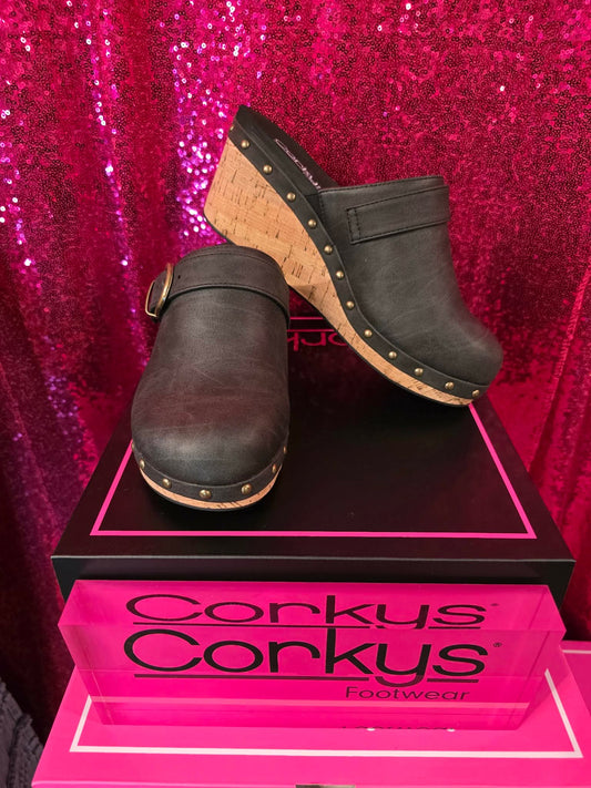 Corkys - Who Knew Wedges (Black)